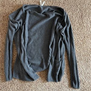 Women’s small gray cardigan